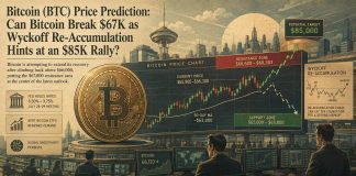 Bitcoin (BTC) Worth Prediction: Can Bitcoin Break $67Okay as Wyckoff Re-Accumulation Hints at an $85Okay Rally? Bitcoin (BTC) Worth Prediction: Can Bitcoin Break $67Okay as Wyckoff Re-Accumulation Hints at an $85Okay Rally?