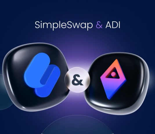 SimpleSwap Provides $ADI, Offering Direct Self-Custody Entry to ADI Chain
