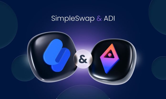 SimpleSwap Provides $ADI, Offering Direct Self-Custody Entry to ADI Chain SimpleSwap Provides $ADI, Offering Direct Self-Custody Entry to ADI Chain