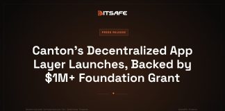 Canton’s Decentralized App Layer Launches, Backed by $1M+ Basis Grant