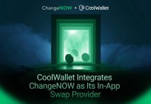 CoolWallet Integrates ChangeNOW as Its In-App Swap Supplier