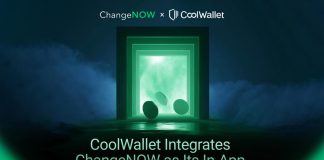 CoolWallet Integrates ChangeNOW as Its In-App Swap Supplier CoolWallet Integrates ChangeNOW as Its In-App Swap Supplier