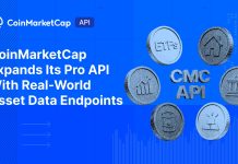 CoinMarketCap Expands Its Professional API With Actual-World Asset Information Endpoints