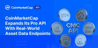 CoinMarketCap Expands Its Professional API With Actual-World Asset Information Endpoints CoinMarketCap Expands Its Professional API With Actual-World Asset Information Endpoints