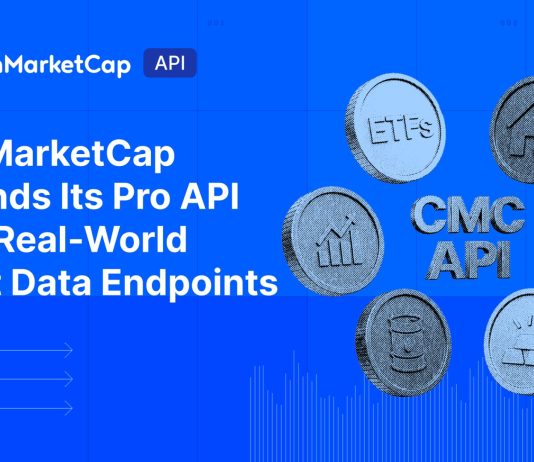CoinMarketCap Expands Its Professional API With Actual-World Asset Information Endpoints CoinMarketCap Expands Its Professional API With Actual-World Asset Information Endpoints