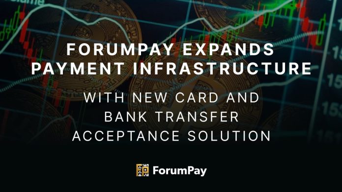 ForumPay Expands Cost Infrastructure with New Card and Financial institution Switch Acceptance Answer ForumPay Expands Cost Infrastructure with New Card and Financial institution Switch Acceptance Answer
