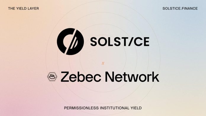 Zebec Introduces “Earn on Pay” Functionality with Solstice’s USX