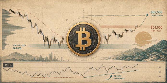 Bitcoin (BTC) Value Prediction: Bullish RSI Divergence Alerts Potential Rebound Towards $65.5K Bitcoin (BTC) Value Prediction: Bullish RSI Divergence Alerts Potential Rebound Towards $65.5K