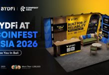 BYDFi Joins Coinfest Asia 2026, Connecting with Establishments, Builders and Merchants in Bali BYDFi Joins Coinfest Asia 2026, Connecting with Establishments, Builders and Merchants in Bali