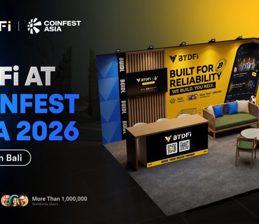 BYDFi Joins Coinfest Asia 2026, Connecting with Establishments, Builders and Merchants in Bali