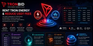 Lease TRON Vitality and Cut back USDT Charges : TronBid Expands Market Lease TRON Vitality and Cut back USDT Charges : TronBid Expands Market