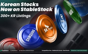 StableStock Expands to Korea, Bringing 300+ Korean Shares and ETFs to Stablecoin Customers StableStock Expands to Korea, Bringing 300+ Korean Shares and ETFs to Stablecoin Customers
