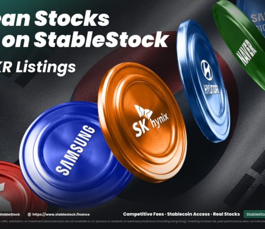 StableStock Expands to Korea, Bringing 300+ Korean Shares and ETFs to Stablecoin Customers