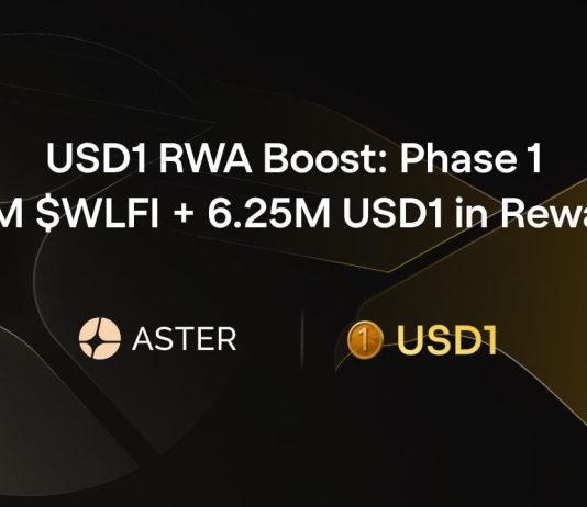 Aster and World Liberty Monetary Launch USD1 RWA Increase: Part 1, Providing 125M $WLFI + 6.25M USD1 in Rewards