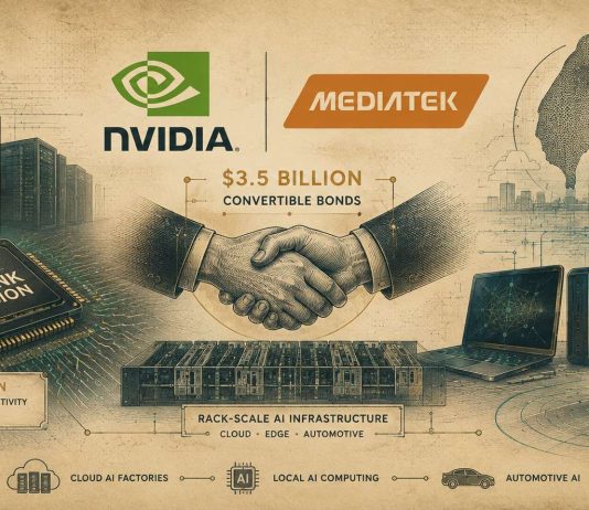 NVIDIA Invests $3.5 Billion in MediaTek to Develop AI Chip Partnership