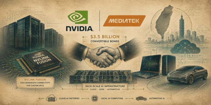 NVIDIA Invests $3.5 Billion in MediaTek to Develop AI Chip Partnership NVIDIA Invests $3.5 Billion in MediaTek to Develop AI Chip Partnership