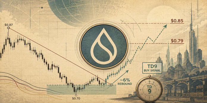 SUI Worth Prediction: 6% Rebound and TD9 Sign Strengthen $0.85 Breakout Potential SUI Worth Prediction: 6% Rebound and TD9 Sign Strengthen $0.85 Breakout Potential