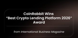 CoinRabbit Wins “Finest Crypto Lending Platform 2026” Award from Worldwide Enterprise Journal CoinRabbit Wins “Finest Crypto Lending Platform 2026” Award from Worldwide Enterprise Journal