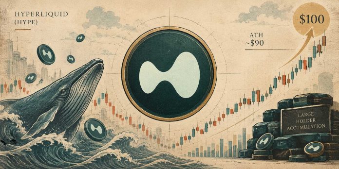 Hyperliquid (HYPE) Worth Prediction: New ATH Close to $90 and Whale Accumulation Strengthen $100 Breakout Outlook Hyperliquid (HYPE) Worth Prediction: New ATH Close to $90 and Whale Accumulation Strengthen $100 Breakout Outlook