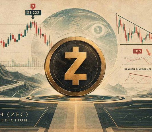 Zcash (ZEC) Value Prediction: TD9 Promote Sign and Bearish Divergence Elevate Threat of a Sharp Pullback From $1,222 Zcash (ZEC) Value Prediction: TD9 Promote Sign and Bearish Divergence Elevate Threat of a Sharp Pullback From $1,222