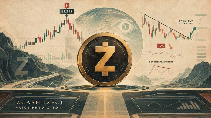Zcash (ZEC) Value Prediction: TD9 Promote Sign and Bearish Divergence Elevate Threat of a Sharp Pullback From $1,222
