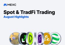MEXC Studies 21% MoM Development in New-Token Merchants and 31% Enhance in Tokenized Inventory Buying and selling Quantity in August