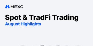 MEXC Studies 21% MoM Development in New-Token Merchants and 31% Enhance in Tokenized Inventory Buying and selling Quantity in August MEXC Studies 21% MoM Development in New-Token Merchants and 31% Enhance in Tokenized Inventory Buying and selling Quantity in August
