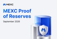 MEXC’s September 2026 Proof of Reserves Reaffirms Full Backing of Person Belongings, BTC Reserve Ratio Will increase to 297%