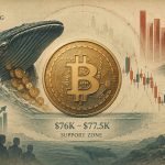 Bitcoin (BTC) Value At present: Whale Promoting and ETF Outflows Put $76Okay Assist to the Check