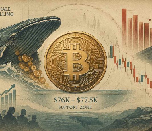 Bitcoin (BTC) Value At present: Whale Promoting and ETF Outflows Put $76Okay Assist to the Check Bitcoin (BTC) Value At present: Whale Promoting and ETF Outflows Put $76Okay Assist to the Check