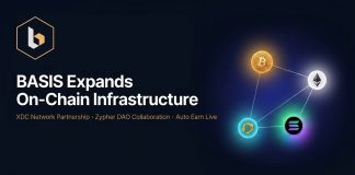 BASIS.professional Expands On-Chain Infrastructure with XDC Community Partnership and Zypher DAO as Auto Earn Goes Reside BASIS.professional Expands On-Chain Infrastructure with XDC Community Partnership and Zypher DAO as Auto Earn Goes Reside
