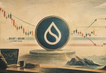 SUI Value Prediction: Falling Wedge Places $0.67 Assist and $0.75 Resistance in Focus