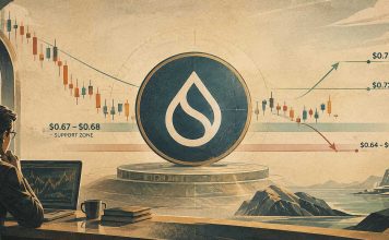SUI Value Prediction: Falling Wedge Places $0.67 Assist and $0.75 Resistance in Focus SUI Value Prediction: Falling Wedge Places $0.67 Assist and $0.75 Resistance in Focus