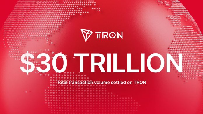 TRON Surpasses $30T in Complete Transaction Quantity because it Secures its Place as Main Chain for Stablecoins