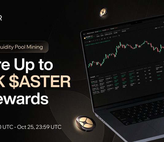 Aster Launches Perpetual Grid Buying and selling 2.Zero with As much as 140,000 $ASTER Liquidity Mining Marketing campaign