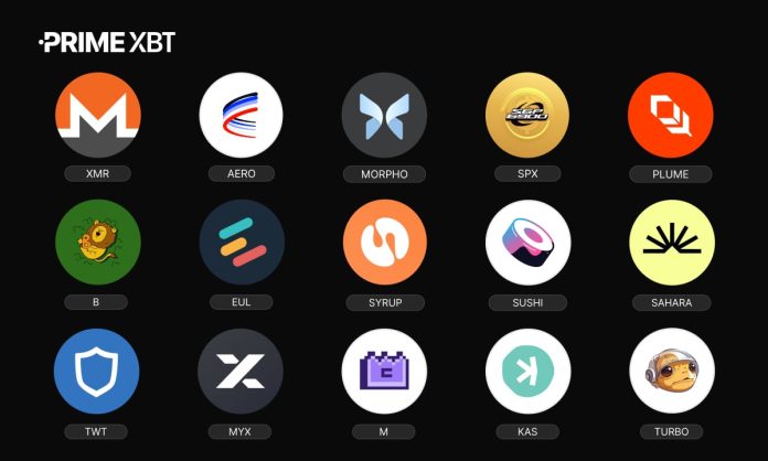 PrimeXBT Provides 15 New Crypto Futures, Taking the Complete to Over 170 PrimeXBT Provides 15 New Crypto Futures, Taking the Complete to Over 170