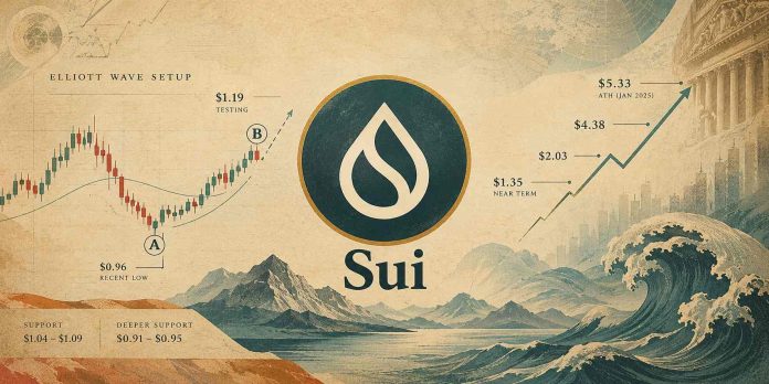 Sui (SUI) Worth Prediction: SUI Exams $1.19 as Elliott Wave Setup Factors to Additional Upside