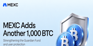 MEXC provides one other 1,000 BTC to Guardian Fund, strengthening consumer safety MEXC provides one other 1,000 BTC to Guardian Fund, strengthening consumer safety