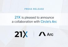 21X Group Pronounces Collaboration with Circle because it joins Arc as a Day-1 Launch Associate