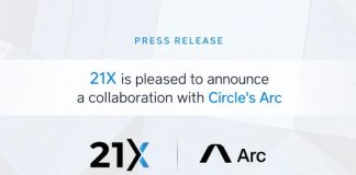 21X Group Pronounces Collaboration with Circle because it joins Arc as a Day-1 Launch Associate 21X Group Pronounces Collaboration with Circle because it joins Arc as a Day-1 Launch Associate