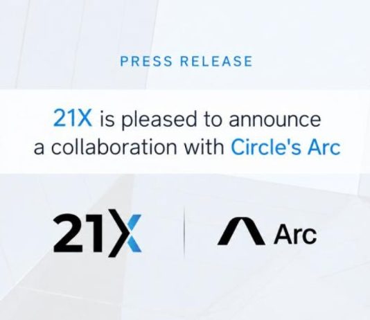 21X Group Pronounces Collaboration with Circle because it joins Arc as a Day-1 Launch Associate 21X Group Pronounces Collaboration with Circle because it joins Arc as a Day-1 Launch Associate