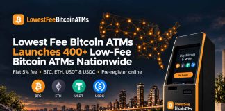 Lowest Payment Bitcoin ATMs Declares Launch of Extra Than 400 ATMs Nationwide Lowest Payment Bitcoin ATMs Declares Launch of Extra Than 400 ATMs Nationwide