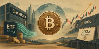 Bitcoin (BTC) Worth Right this moment: 2028 Halving Cycle and BlackRock ETF Influx Sign Lengthy-Time period Rally