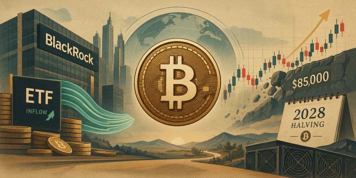 Bitcoin (BTC) Worth Right this moment: 2028 Halving Cycle and BlackRock ETF Influx Sign Lengthy-Time period Rally Bitcoin (BTC) Worth Right this moment: 2028 Halving Cycle and BlackRock ETF Influx Sign Lengthy-Time period Rally