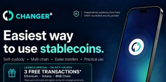 Changer+ Launches Stablecoin-First Self-Custodial Pockets to Make Stablecoins Simpler to Use