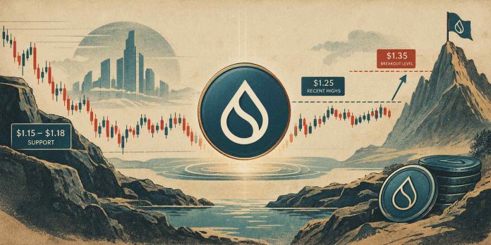 Sui (SUI) Value Prediction: SUI Is Trapped Close to $1.20—Analyst Flags $1.35 because the Key Breakout Degree
