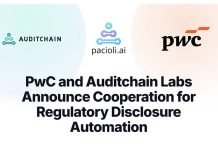 PwC and Auditchain Labs Announce Cooperation for Regulatory Disclosure Automation PwC and Auditchain Labs Announce Cooperation for Regulatory Disclosure Automation