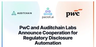 PwC and Auditchain Labs Announce Cooperation for Regulatory Disclosure Automation PwC and Auditchain Labs Announce Cooperation for Regulatory Disclosure Automation