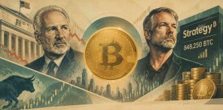 Peter Schiff Shocked by Bitcoin’s Power as Michael Saylor’s Technique Boosts BTC Holdings to 848,250