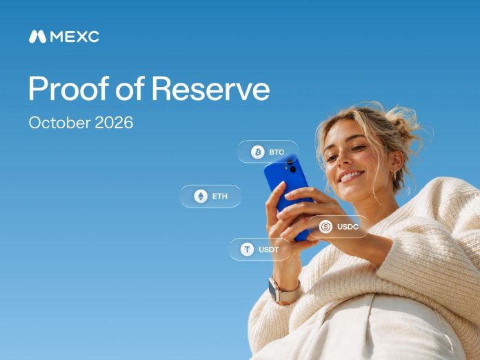 MEXC Releases October 2026 Proof of Reserves, Reinforcing Person Belief By way of Verifiable Transparency MEXC Releases October 2026 Proof of Reserves, Reinforcing Person Belief By way of Verifiable Transparency